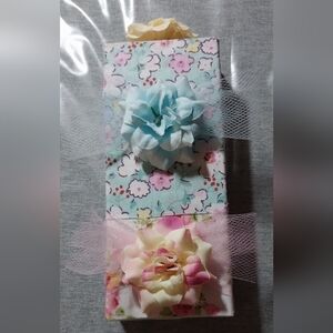 Charming Floral DIY with Blue and Cream Accents